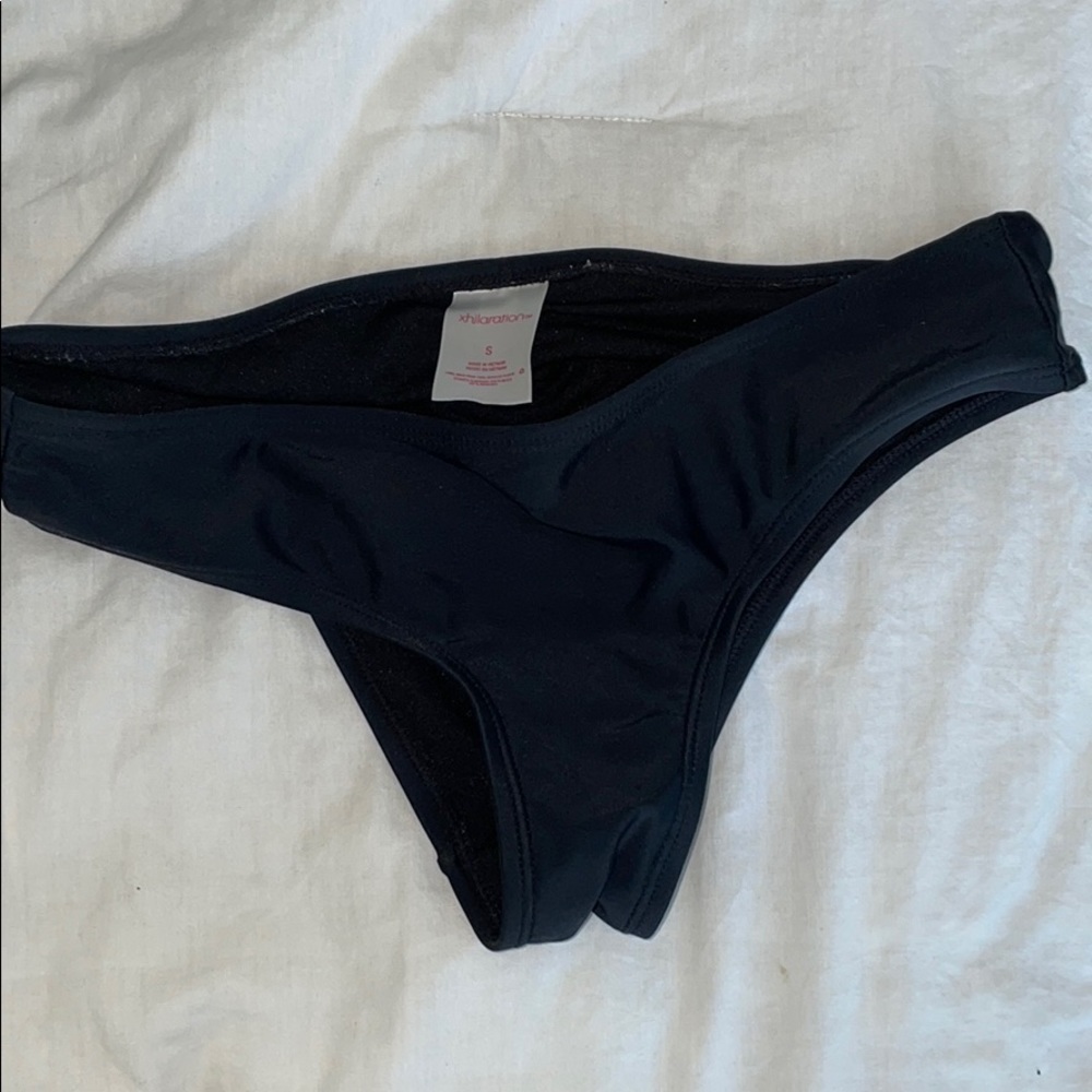 Xhilaration XS cheeky black bikini bottoms